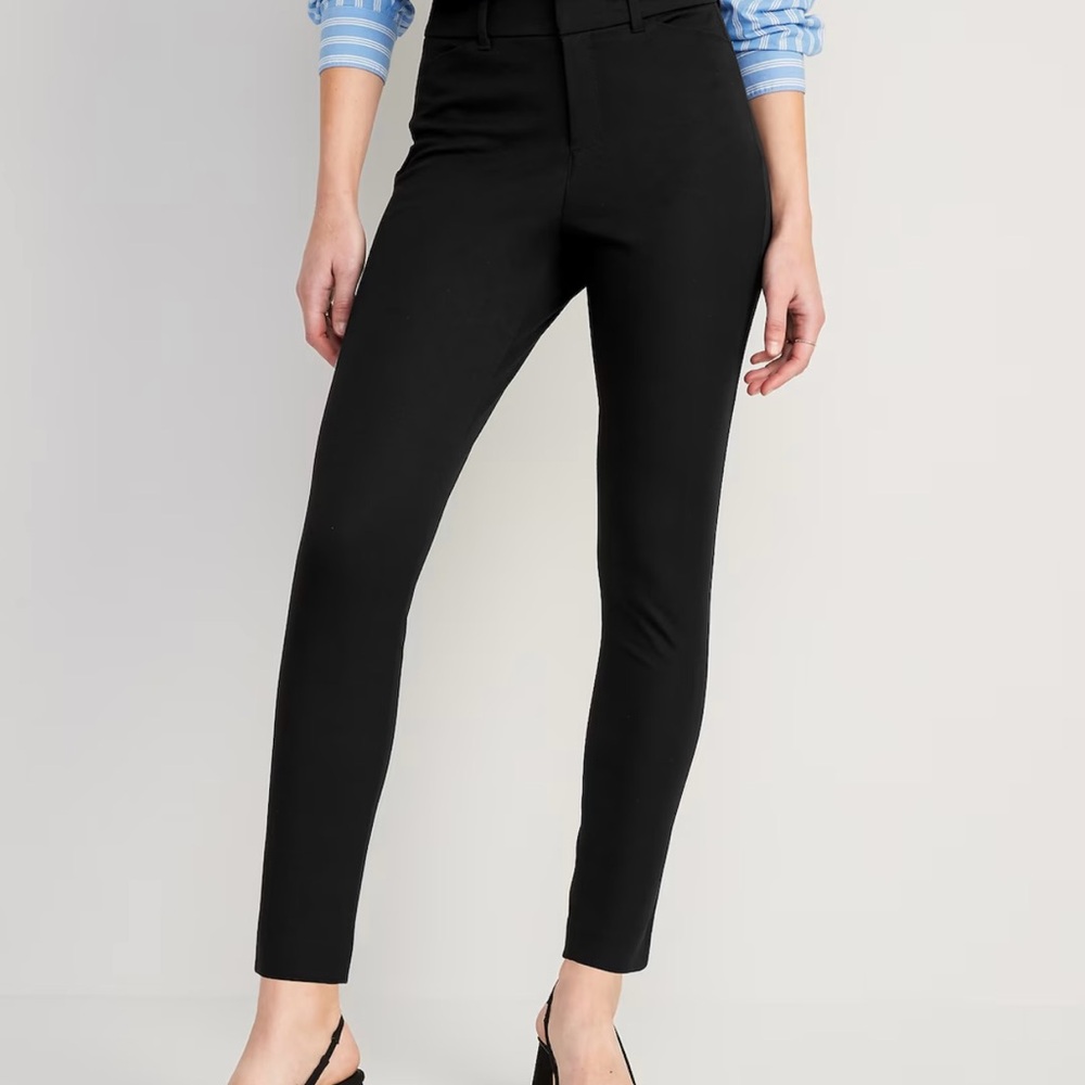 High-Waisted Pixie Skinny Ankle Pants